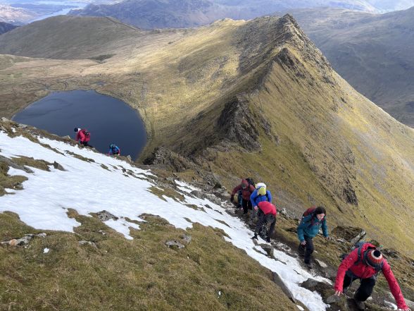 today's weather conditions on Helvellyn