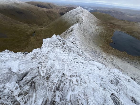 today's weather conditions on Helvellyn